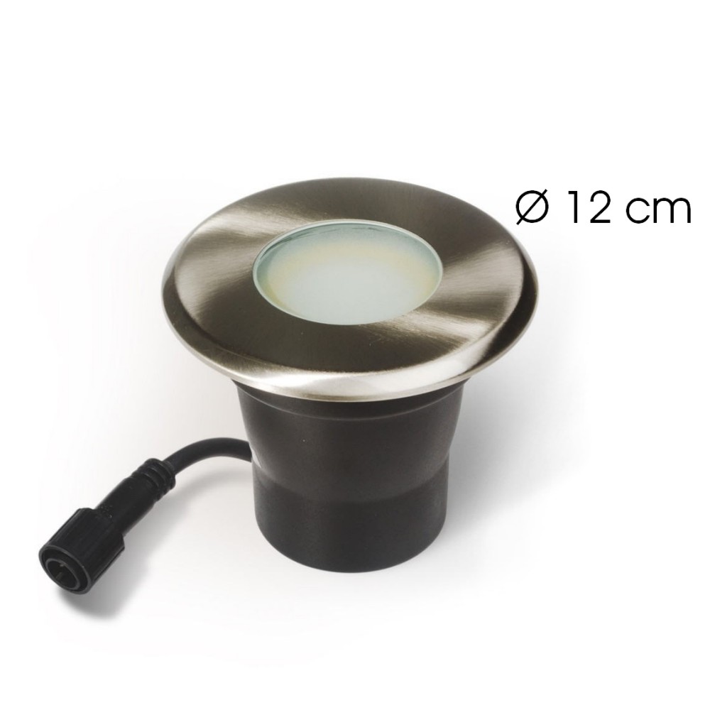 2176 - Inbouwspot in hout Ø12cm 3000°K | PRO CONNECT CH